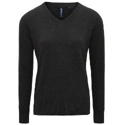 Asquith & Fox Women's Cotton Blend V-Neck Sweater - 
